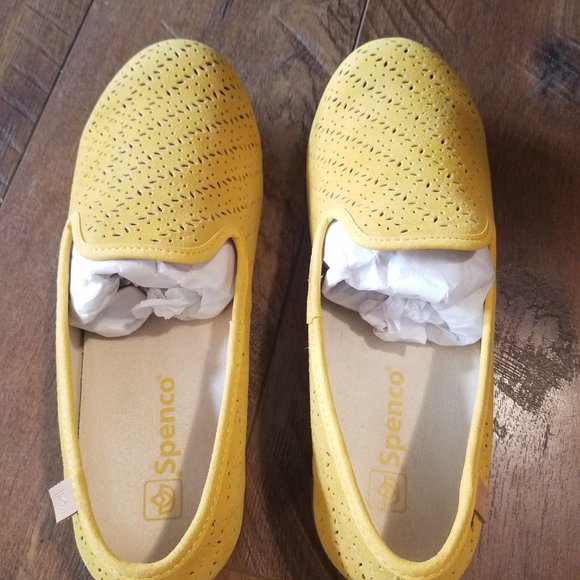 Spenco  - Sundress Yellow Bailey Ballet Flat - Women Size 9.5 - Picture 3 of 4